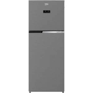 Frigider cu doua usi Beko RDNT401E40SZXBN, 375 l, NeoFrost Dual Cooling, HarvestFresh, NutriFreeze, Display touch control, No Frost Freezer, Clasa E, H 172 cm, Inox