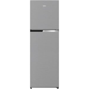 Frigider cu doua usi Beko RDNT271I40XBN, 250 l, NeoFrost Dual Cooling, Display touch control, Compresor ProSmart Inverter, Clasa E, H 165 cm, Metal Look