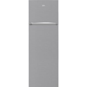 Frigider cu doua usi Beko RDSA310M30XBN, 306 l, Clasa F, Cooling Fan, Safety Glass, H 175 cm, Argintiu