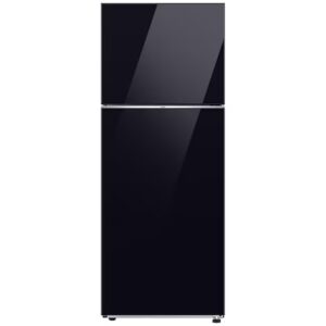 Frigider cu doua usi Samsung RT47CB662622EO, 465 l, Clasa E, No Frost, All Around Cooling, WiFi, Smart Control, Sticla Neagra