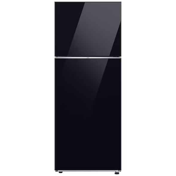Frigider cu doua usi Samsung RT47CB662622EO, 465 l, Clasa E, No Frost, All Around Cooling, WiFi, Smart Control, Sticla Neagra