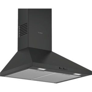 Hota incorporabila decorativa Bosch DWP64BC60, Putere absortie 360 m3/h, 1 motor, 60 cm, Negru