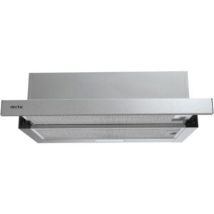Hota incorporabila telescopica Arctic AHT6132X, Putere de absorbtie 290 mc/h, filtru metalic, 60 cm, Inox