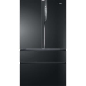 Side by side Haier HB26FSNAAA, French Door, 750l, Total No Frost, Motor Inverter, Sistem Antibacterian, Display LED, Super Freezing, Holiday, Aparat de gheata, Clasa E, H 190...