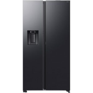 Side by side Samsung RS80F66KBFEO, 634 l, SmartThings AI Energy, Full No Frost, Twin & Metal Cooling, Dozator de apa/gheata, Compresor Digital Inverter, Clasa B, H 178.4 cm,...