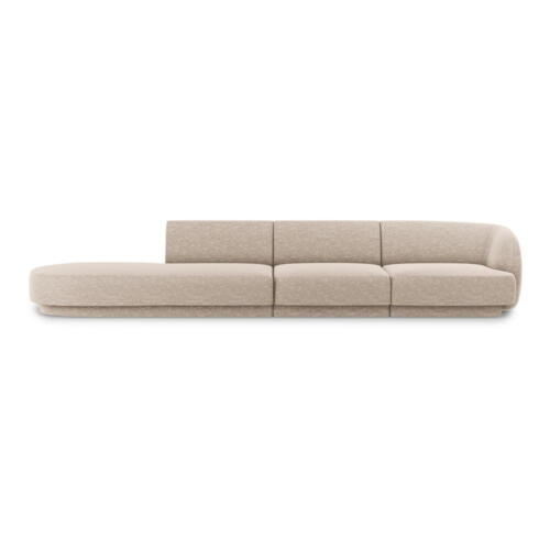 Canapea bej 302 cm Miley – Micadoni Home