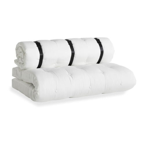 Canapea extensibilă adecvată pentru exterior Karup Design Design OUT™ Buckle Up White