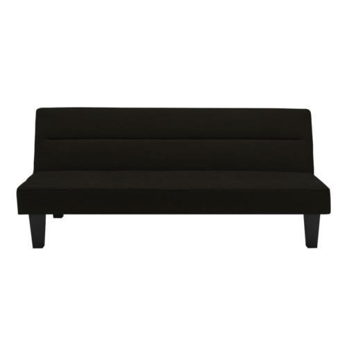 Canapea extensibilă neagră 175 cm Kebo - Støraa