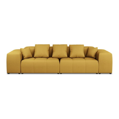 Canapea galbenă 320 cm Rome - Cosmopolitan Design