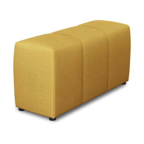 Cotieră pentru canapea modulară galbenă Rome - Cosmopolitan Design
