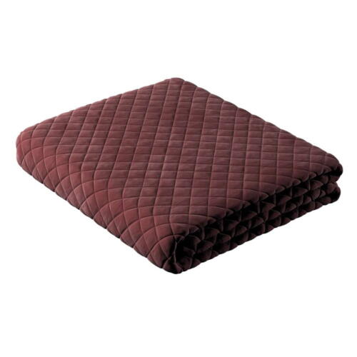 Cuvertura rosie matlasata pentru pat dublu 170×210 cm Posh Velvet – Yellow Tipi