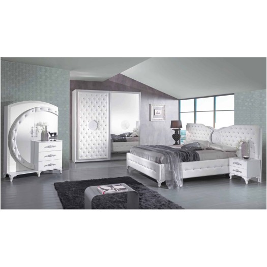 Dormitor Complet Furn 1 ( SOMIERA SI SALTEAUA GRATUITE ) PAT-160/200 CM