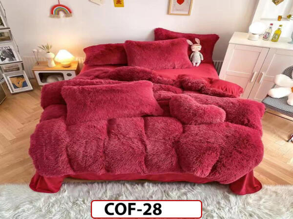 Lenjerie Cocolino Fluffy Pufoasa cu 6 piese - COF28