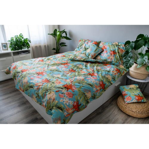 Lenjerie de pat din bumbac Cotton House Jungle