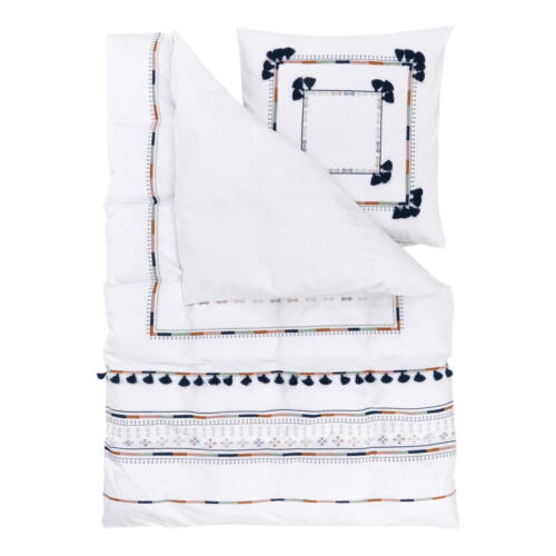 Lenjerie de pat din bumbac percale Westwing Collection Inda