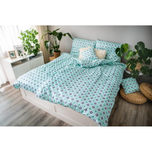 Lenjerie de pat din bumbac satinat Cotton House Regina