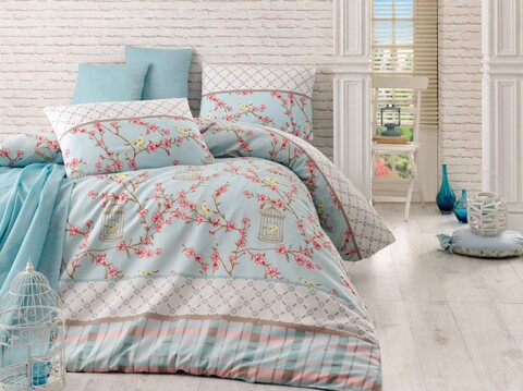 Lenjerie de pat dubla King Quilt(EU) Birdcage