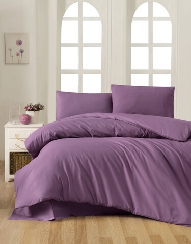 Lenjerie de pat dubla King Quilt(FR) Plum