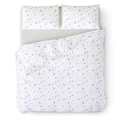 Lenjerie de pat dublu din bumbac AmeliaHome Averi Constellation