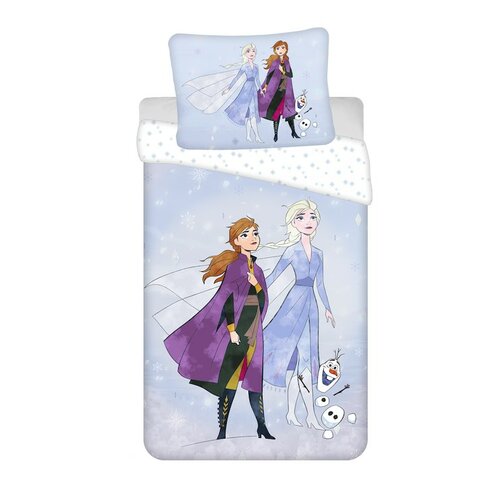 Lenjerie de pat pentru copii Frozen 2 Adventure