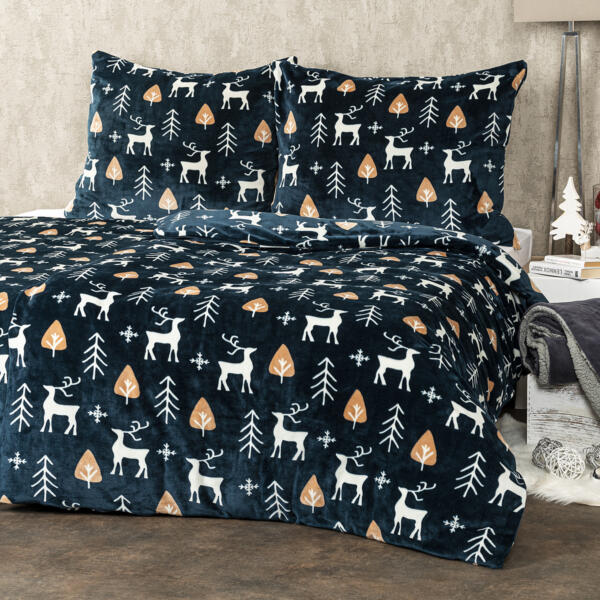 Lenjerie pat 1 pers. 4Home Nordic Deer