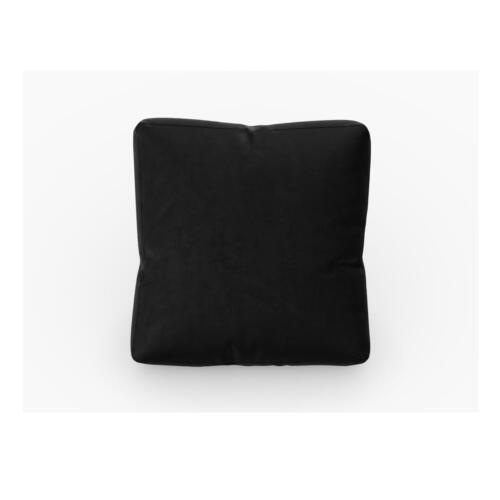 Pernă pentru canapea modulară neagră cu tapițerie din catifea Rome Velvet - Cosmopolitan Design