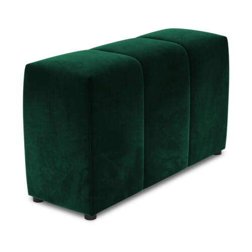 Spătar pentru canapea modulară verde cu tapițerie din catifea Rome Velvet - Cosmopolitan Design