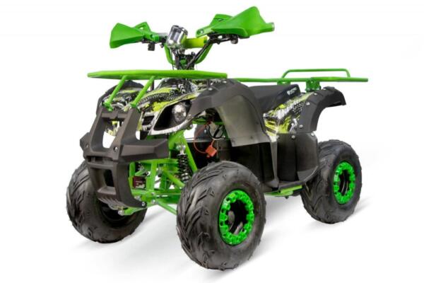 AM ALES ATV electric Eco Toronto 1000W 48V 20Ah roti 7 inch culoare Verde Camuflaj