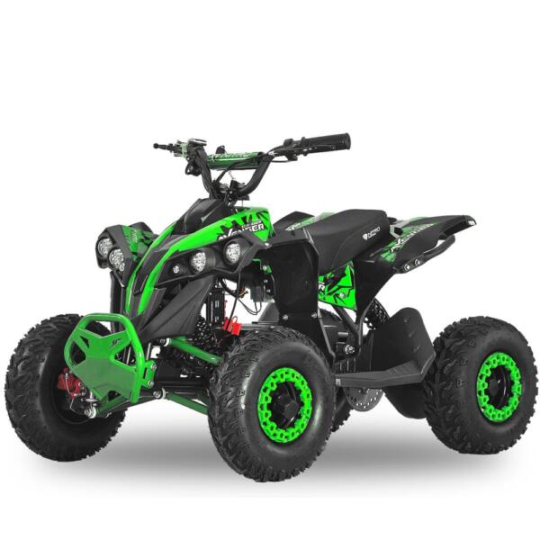 AM ALES ATV electric NITRO Eco Avenger XXL 1000W 48V cu 3 viteza 6 inch BigTyre Verde
