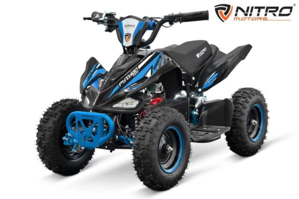 AM ALES ATV electric NITRO ECO Python 1000W 36V cu 3 Viteze culoare Albastru