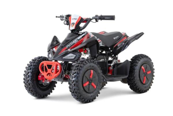 AM ALES ATV electric NITRO ECO Python 1000W 36V cu 3 Viteze culoare Rosie