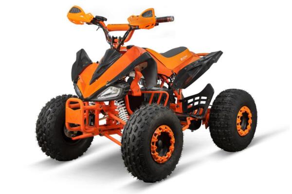 AM ALES ATV electric NITRO Eco Speedy 1000W 48V 20Ah cu DIFERENTIAL #Portocaliu
