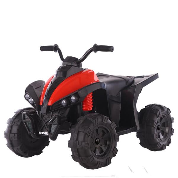 ATV electric pentru copii 3-5 ani Kinderauto Wolf 70W 12V STANDARD culoare Rosie
