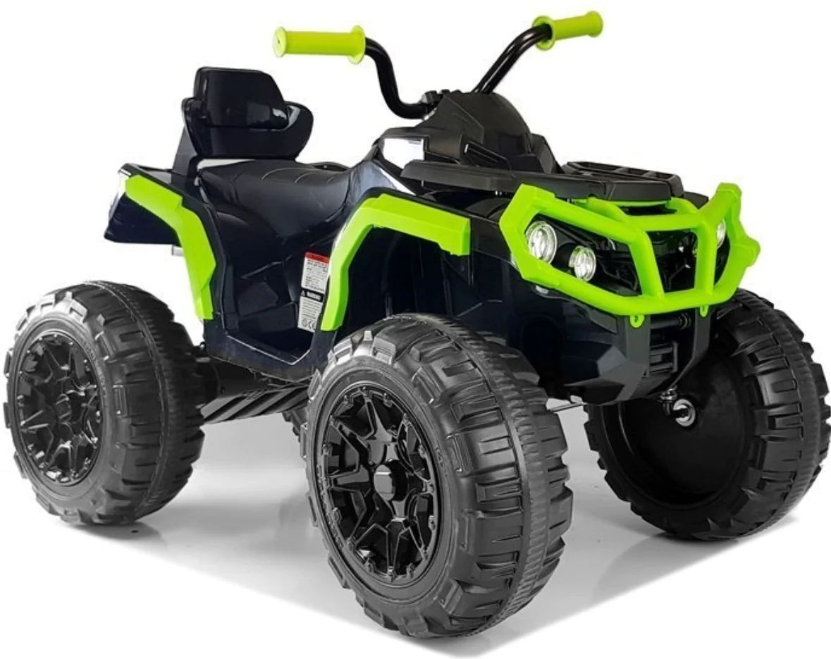 AM ALES ATV electric pentru copii Kinderauto Offroad 70W 12V PREMIUM culoare Verde