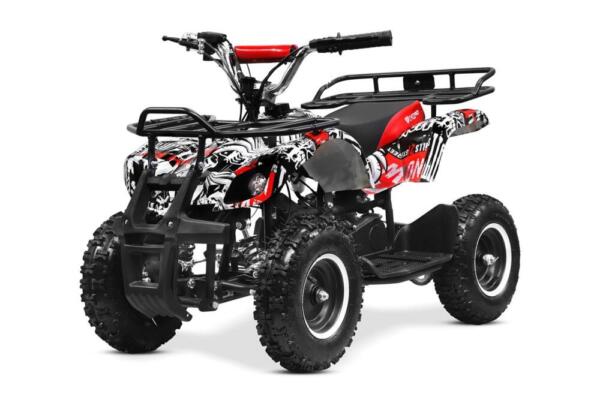 AM ALES ATV electric pentru copii NITRO Torino Quad 1000W 36V 12Ah culoare Alb