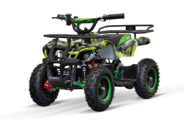 AM ALES ATV electric pentru copii NITRO Torino Quad 1000W 36V 12Ah culoare Verde