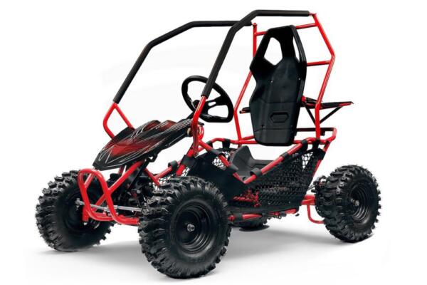 AM ALES Buggy electric pentru copii NITRO Crosser 1000W 36V #Rosu