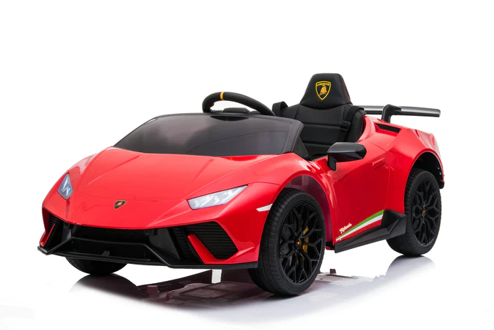AM ALES Masinuta electrica pentru copii Lamborghini Huracan 4x4 120W 12V culoare rosie