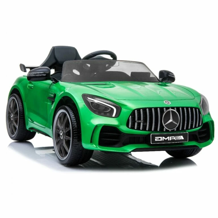 AM ALES Masinuta electrica pentru copii Mercedes-Benz AMG GT-R 50W 12V culoare Verde