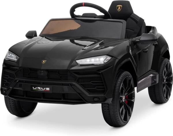 AM ALES Masinuta electrica pentru copil 2-5 ani Lamborghini Urus 70W 12V 7Ah culoare Neagra