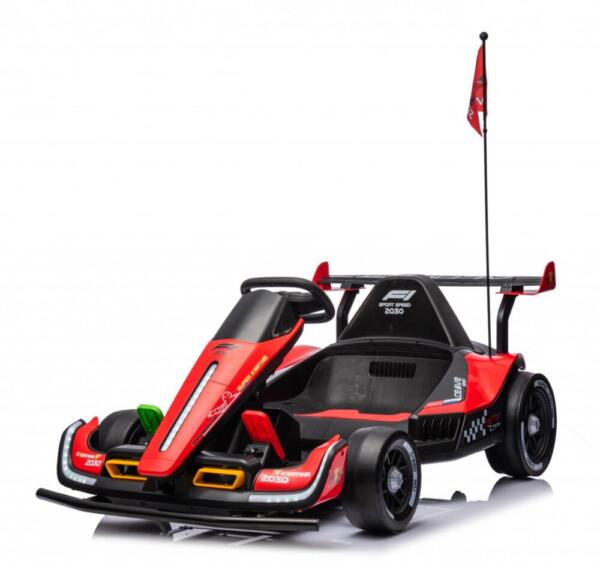 AM ALES Masinuta - Kart electric pentru copii 3-11 ani Racing F1 500W 24V telecomanda culoare rosie