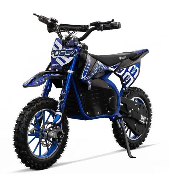 AM ALES Motocicleta electrica NITRO Eco Fossa 1000W 36V cu limitator viteza culoare albastra