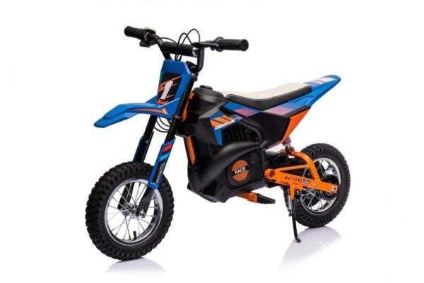 AM ALES Motocicleta electrica pentru copil 4-9 ani Kinderauto Enduro 250W 24V culoare Albastru
