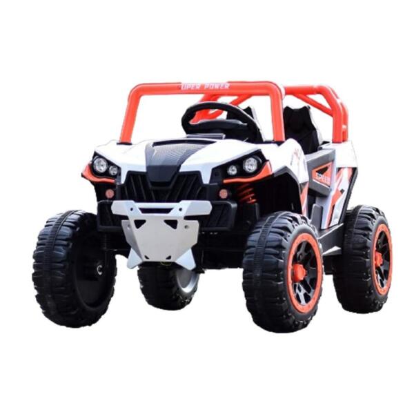 UTV electric pentru copii 2-5 ani Kinderauto RSR 60W 12V echipare standard portocaliu